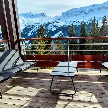 Premium à Flaine, Altitude 1740 M, 8 à 10 Personnes, Au Pied Des Pistes, Piscine, Jacuzzi, Sauna, Hammam Et Salle De Sport * Flaine